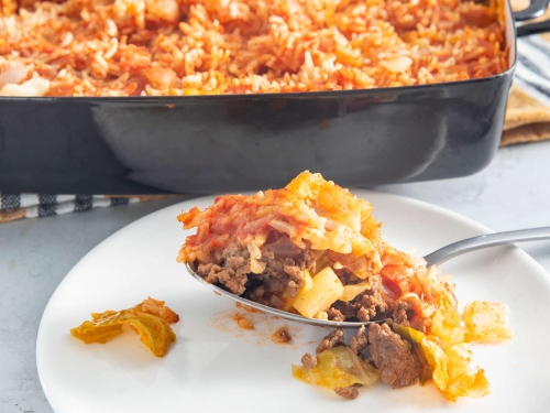 Stuffed Cabbage Casserole