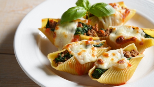 Stuffed Cheese Shells
