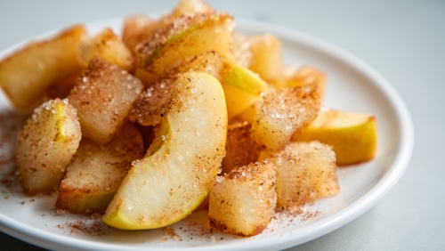 Sugared Cinnamon Apples