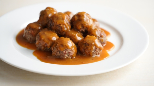 Swedish Meatballs with Gravy