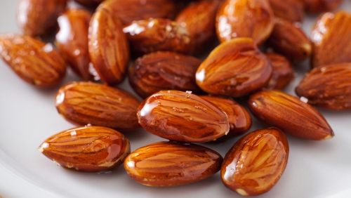 Sweet Honey Roasted Almonds