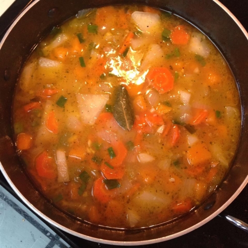 Sweet Squash and Turnip Soup