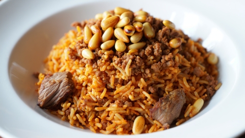 Syrian Spiced Rice with Meat