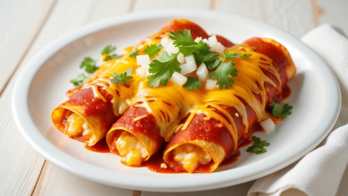 Tex-Mex Style Enchiladas