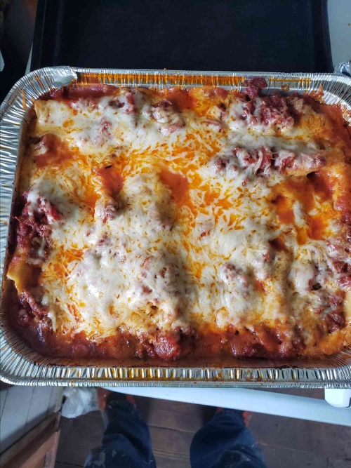 Three-Cheese Manicotti