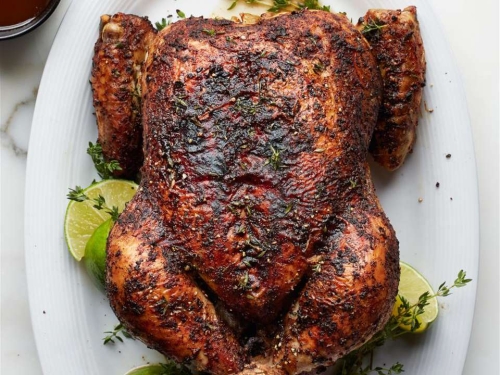 Tropical Spiced Roast Chicken