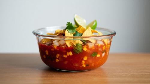 Vegan Mexican Tortilla Soup