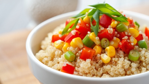 Veggie-Loaded Quinoa Bowl