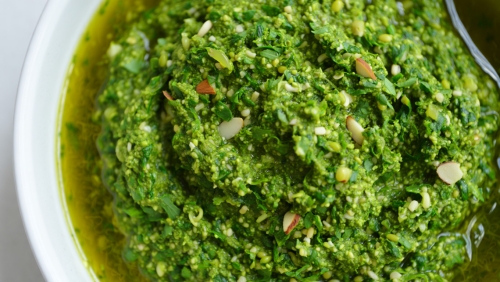 Vibrant Arugula Pesto Sauce