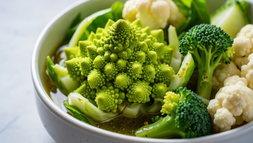 Vibrant Romanesco Cauliflower Salad