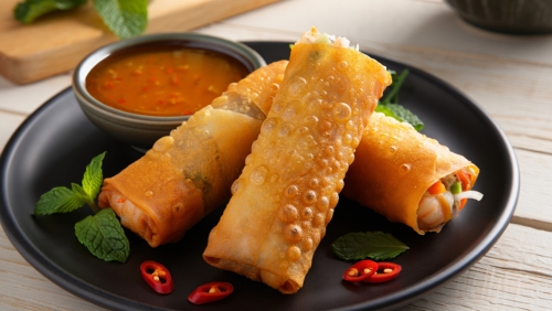 Vietnamese Crispy Spring Rolls (Nem Ran Hay Cha Gio)