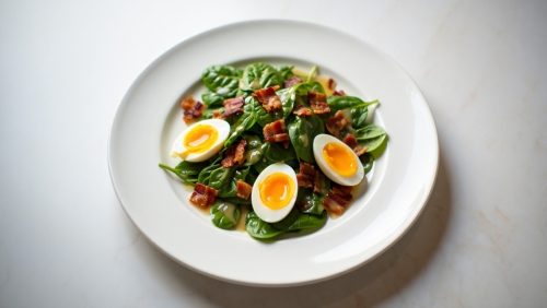 Warm Spinach Salad