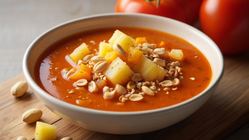 West African Peanut Pineapple Soup