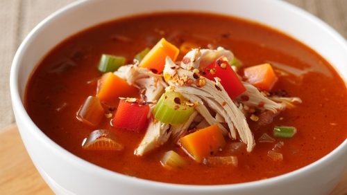 Zimbabwean Chicken Peanut Soup