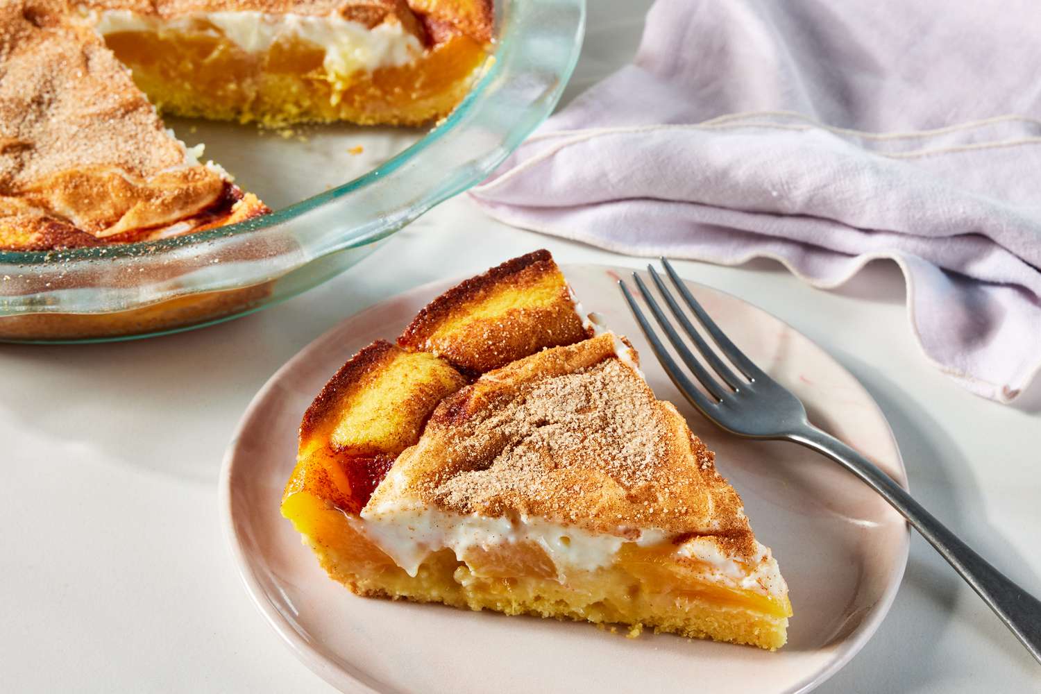 Prize-Winning Peaches and Cream Pie