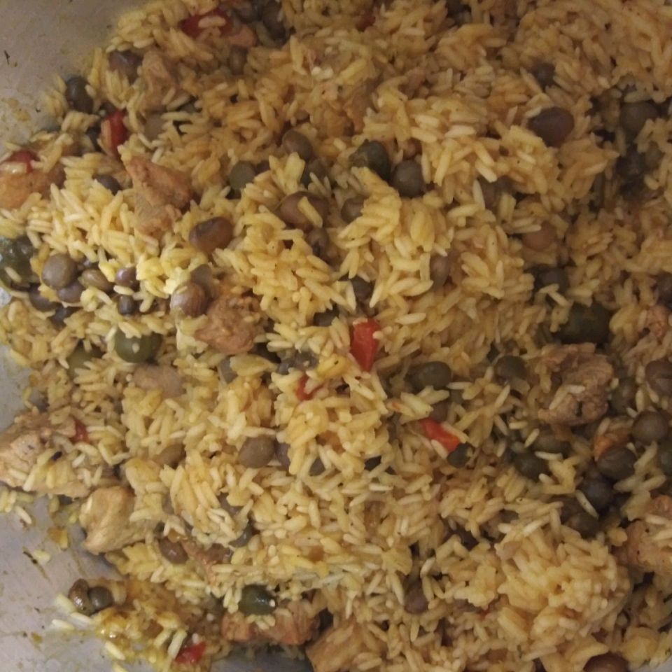 Puerto Rican Beans and Rice