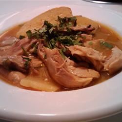 Puerto Rican Chicken Fricassee