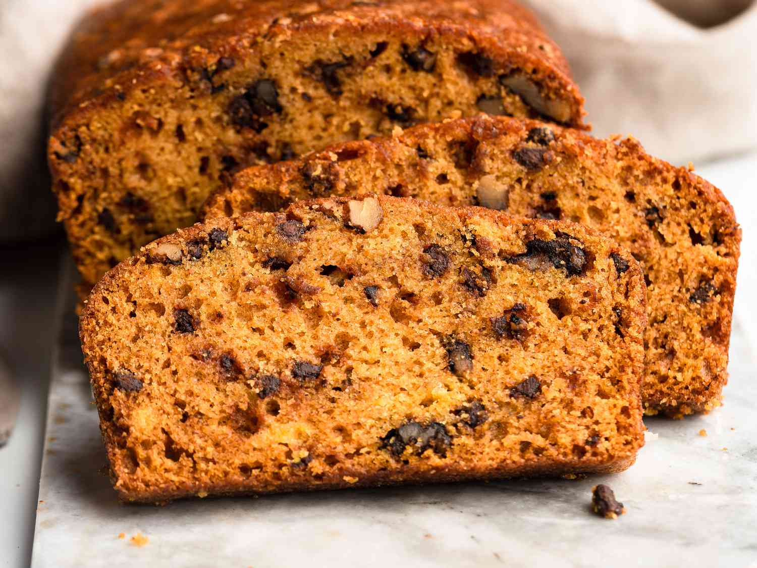 Pumpkin Chocolate Chip Bread
