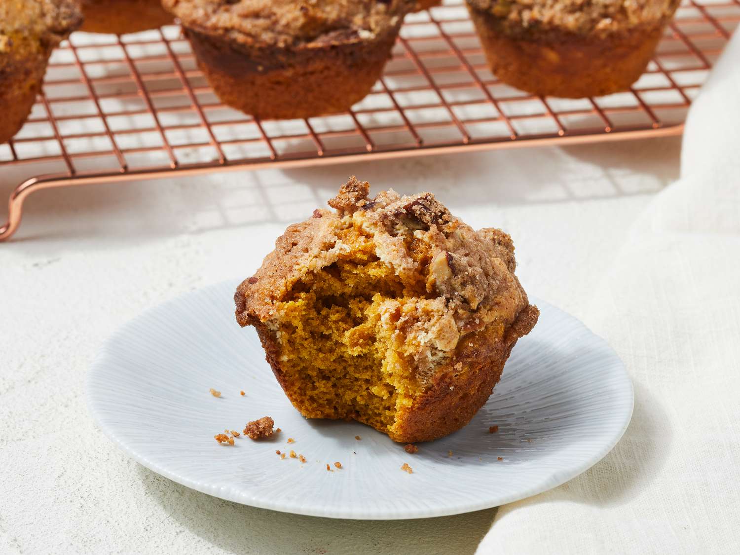 Pumpkin Cream Cheese Streusel Muffins