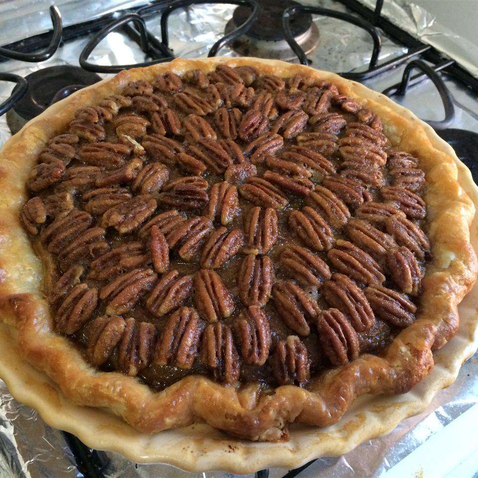 Pumpkin Pecan Pie