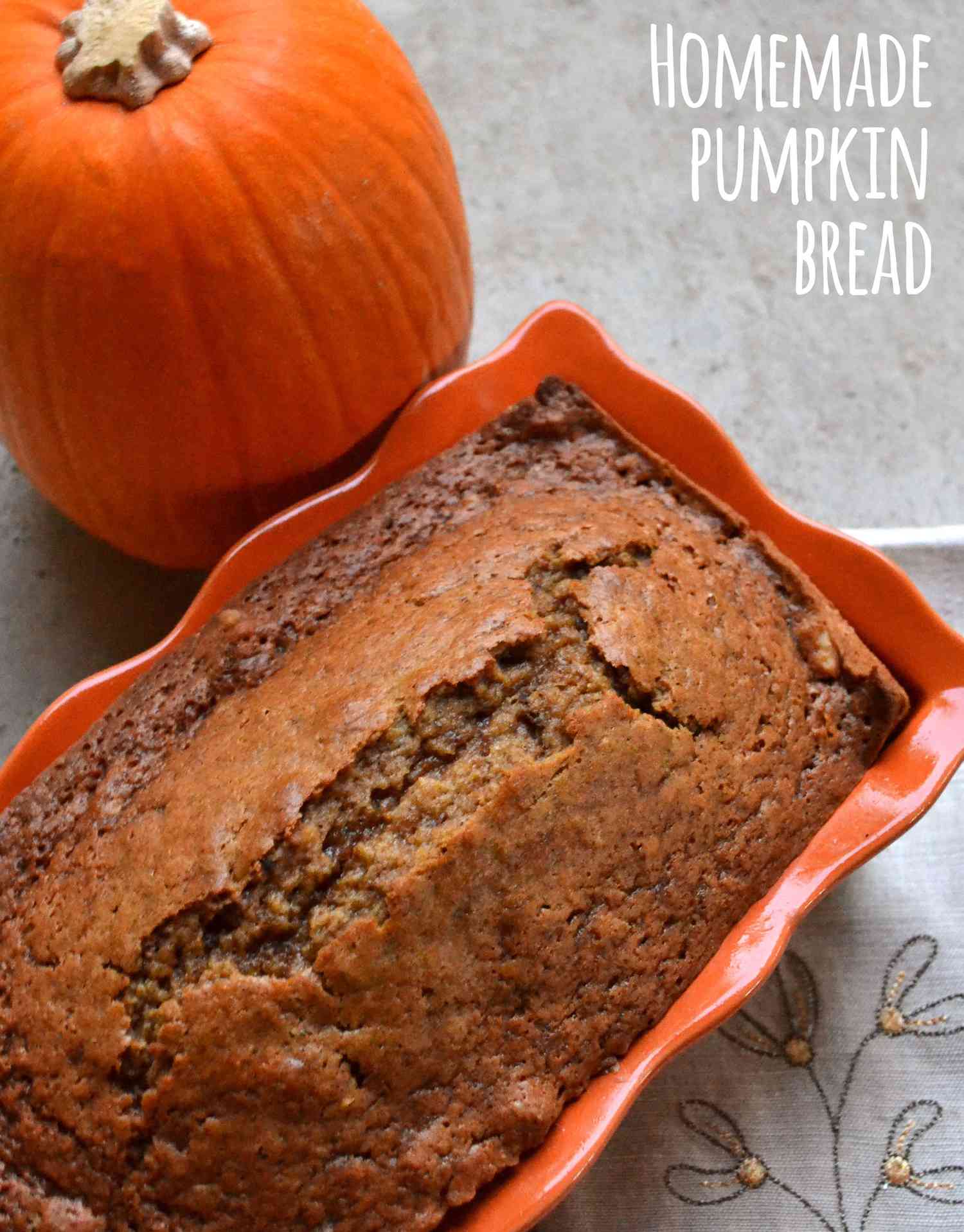 Pumpkin Raisin Pecan Bread