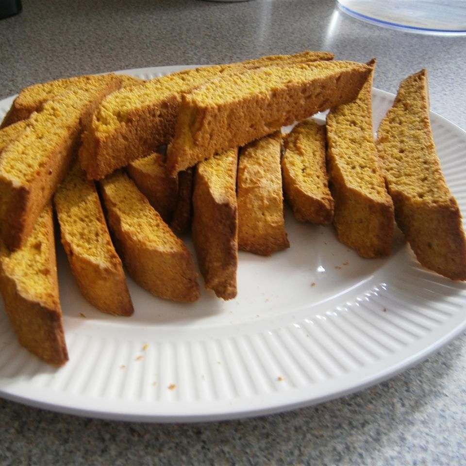 Pumpkin Spice Pecan Biscotti