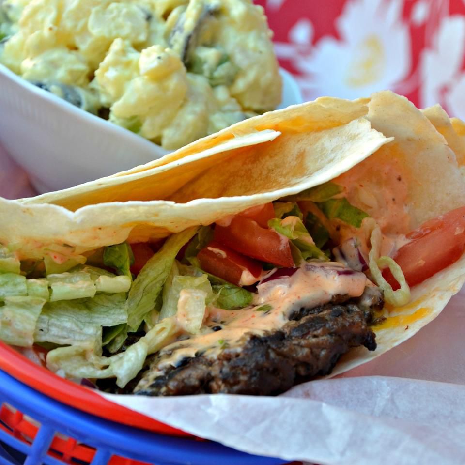 Quesadilla Burger Melts