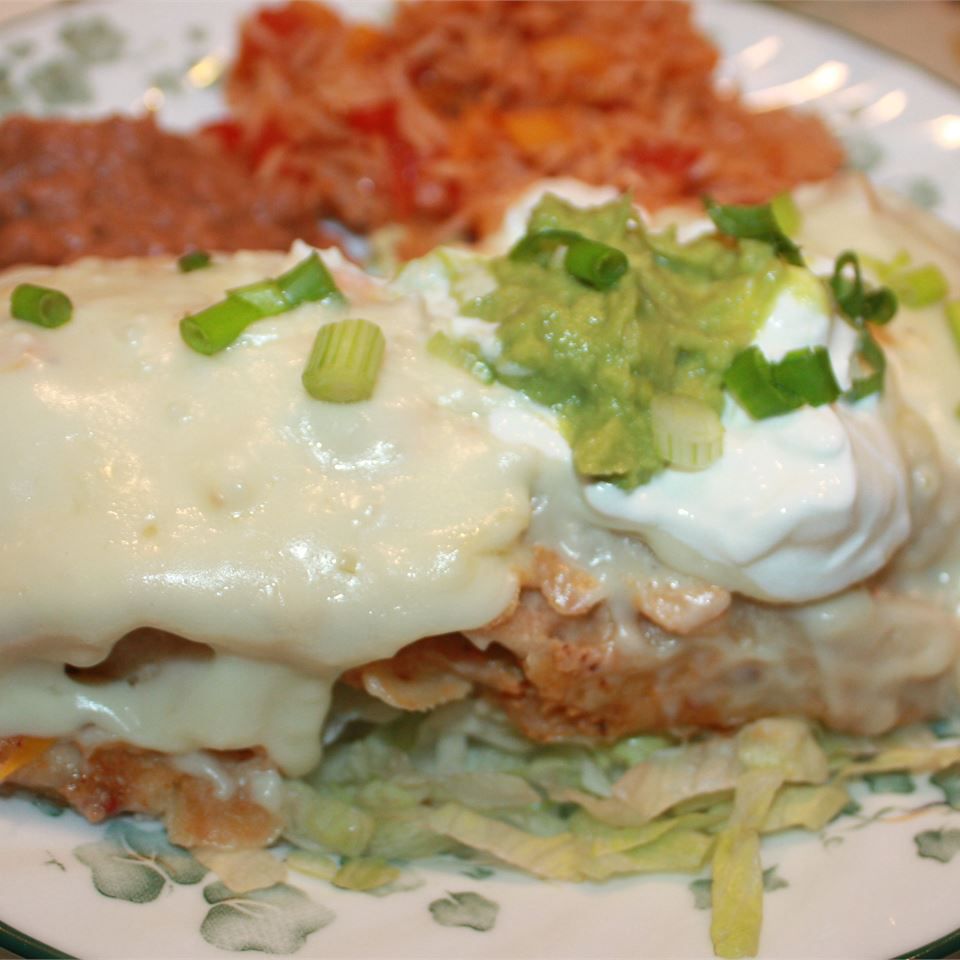 Quick And Easy White Chicken Enchiladas