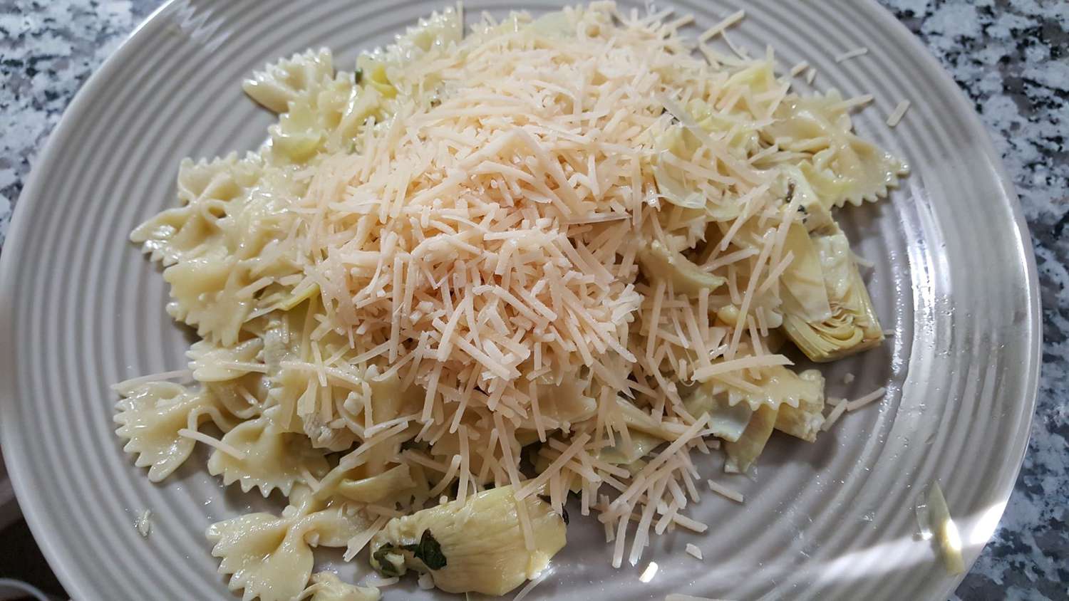 Quick Artichoke Pasta