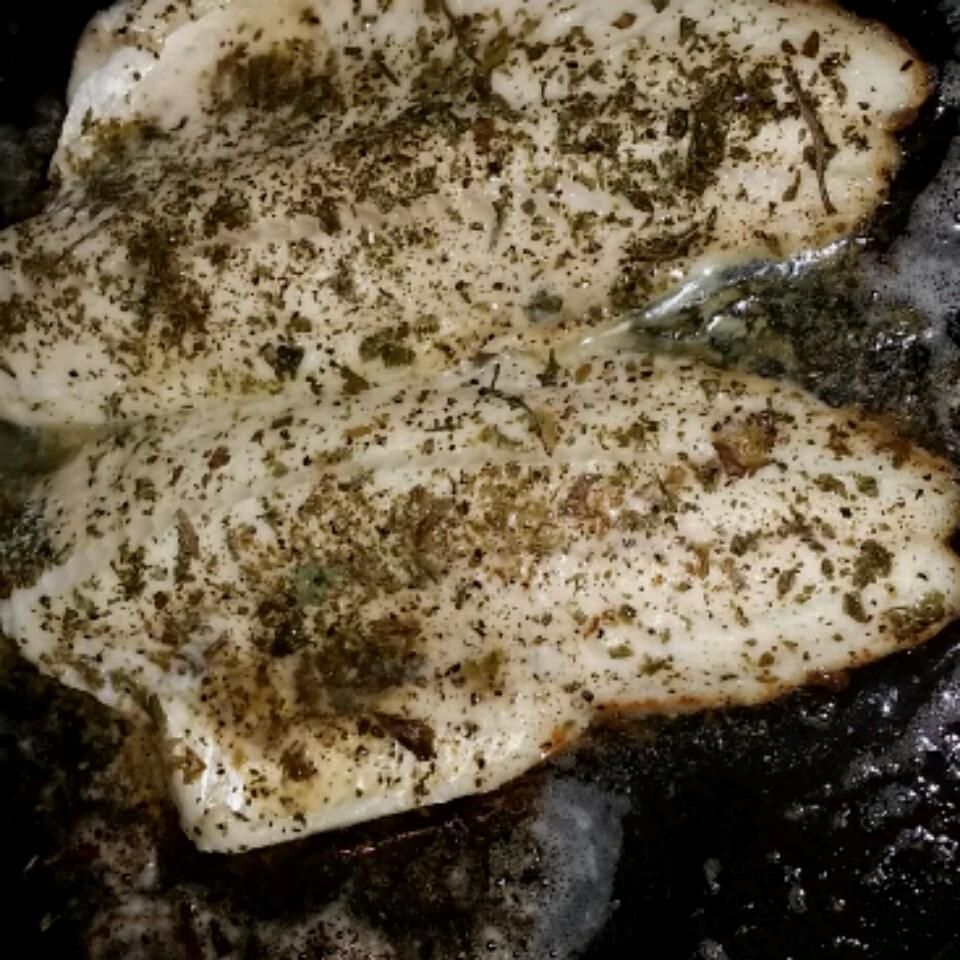 Quick Baked Walleye Fillets