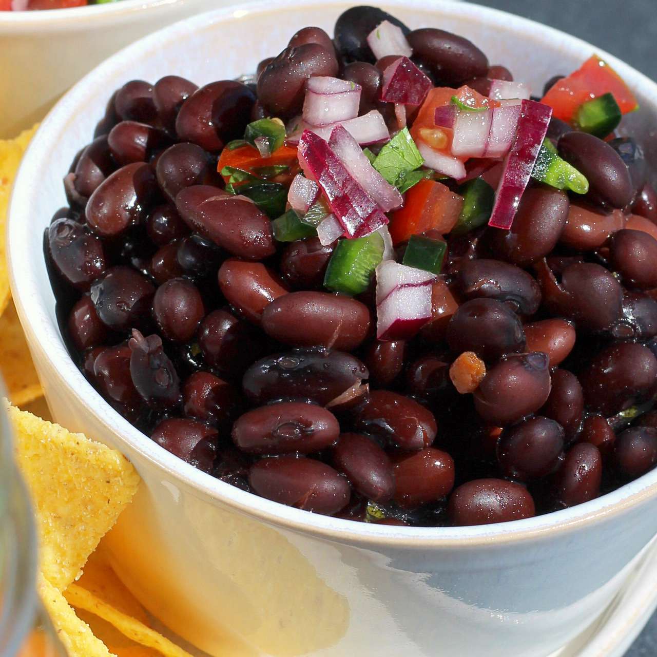 Quick Black Beans in Instant Pot