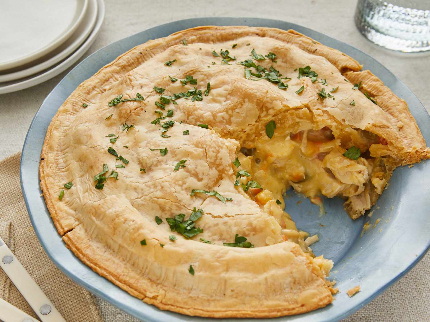 Quick Chicken Pot Pie