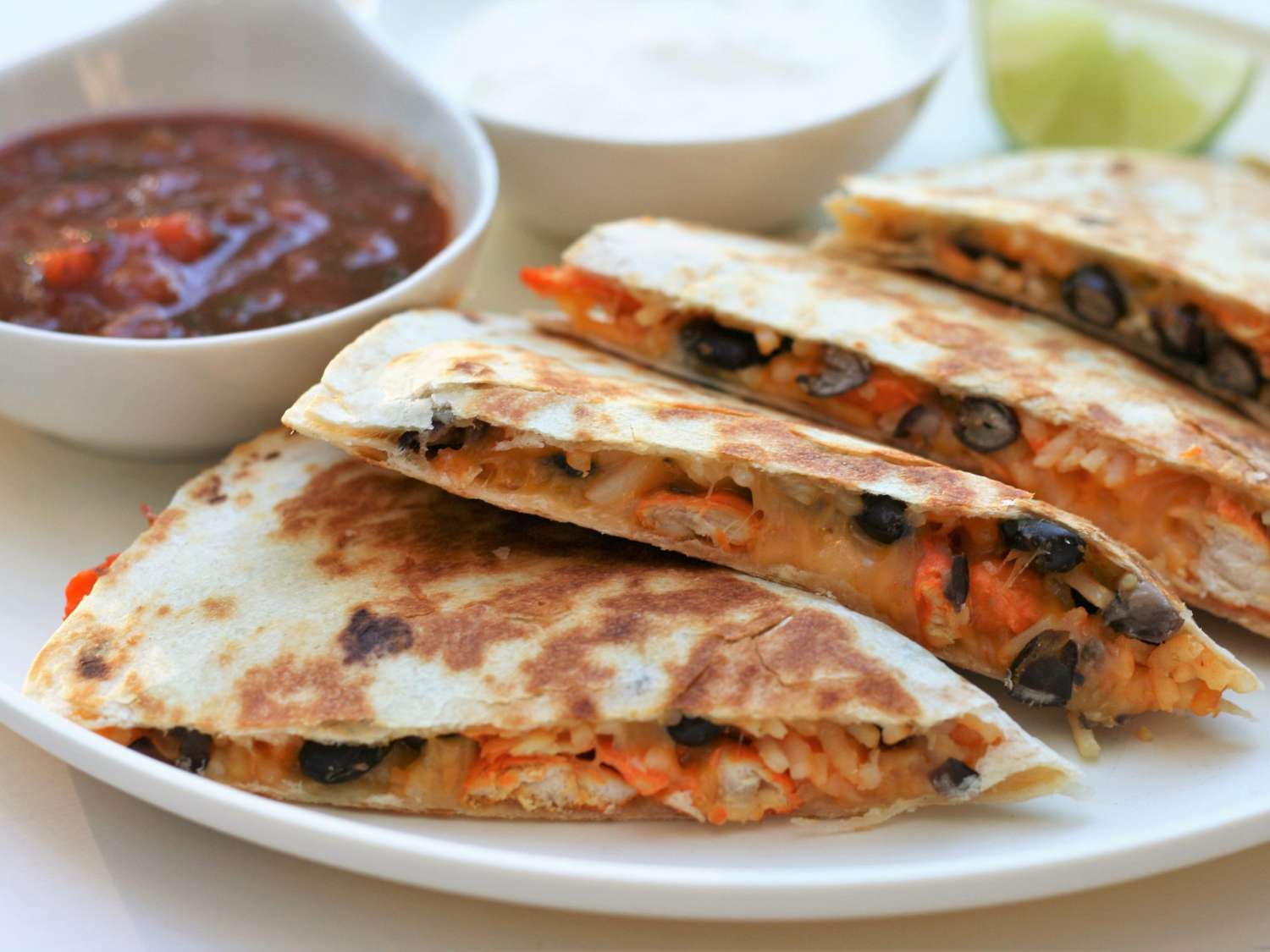 Quick Chicken Quesadillas