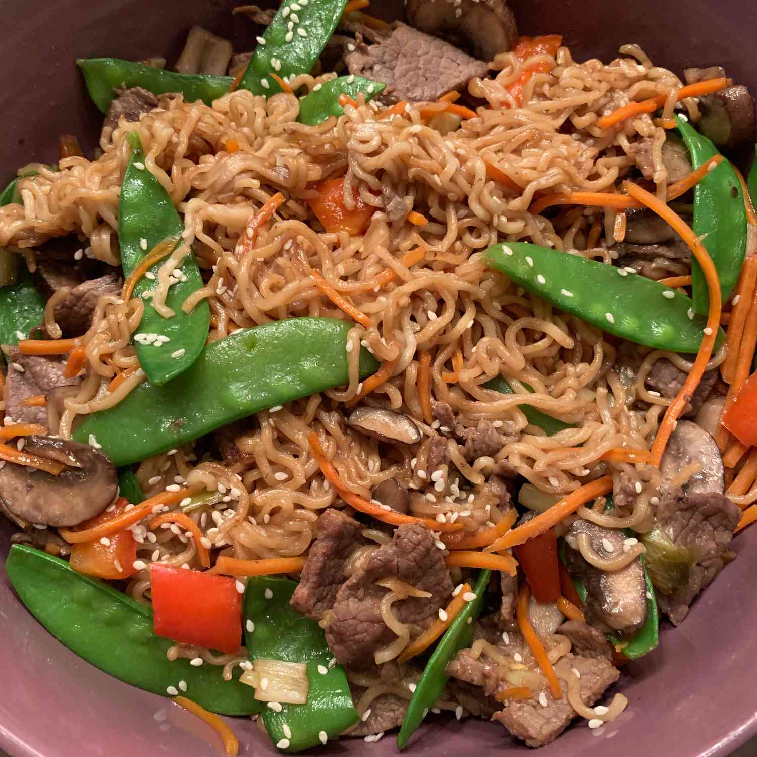 Quick Chinese Stir-Fried Noodles