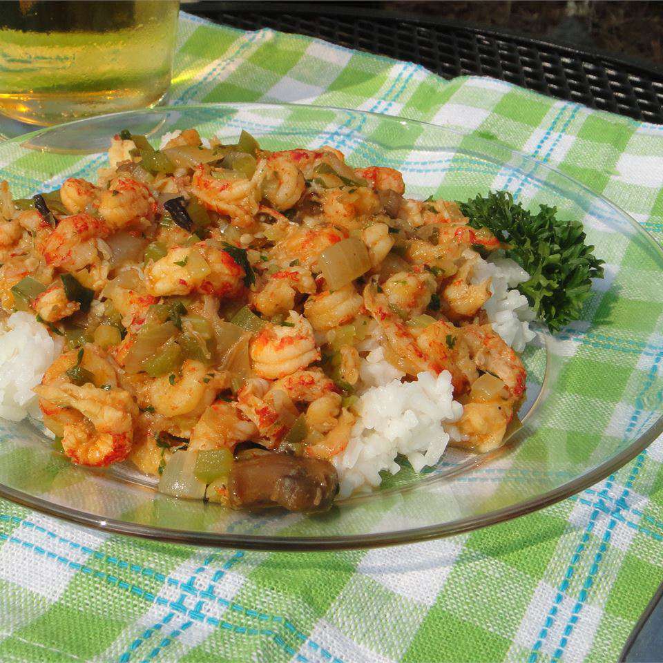 Quick Crawfish Etouffee