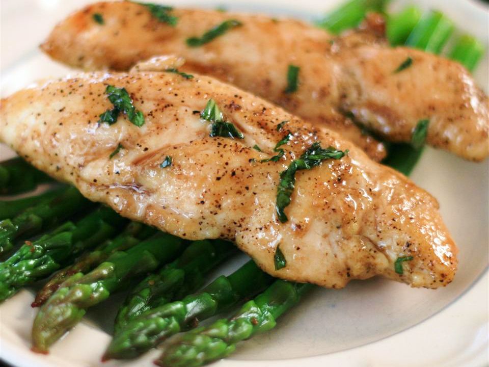 Quick Honey Basil Chicken