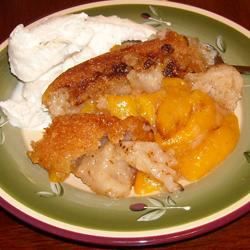 Quick Peach Cobbler