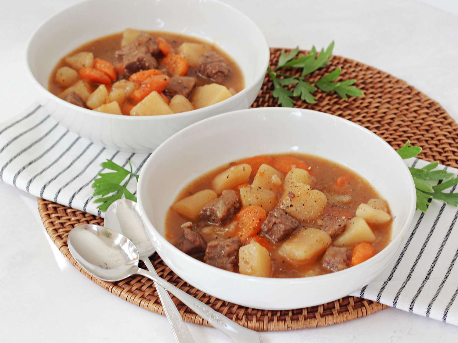 Quick Pressure Cooker Beef Stew