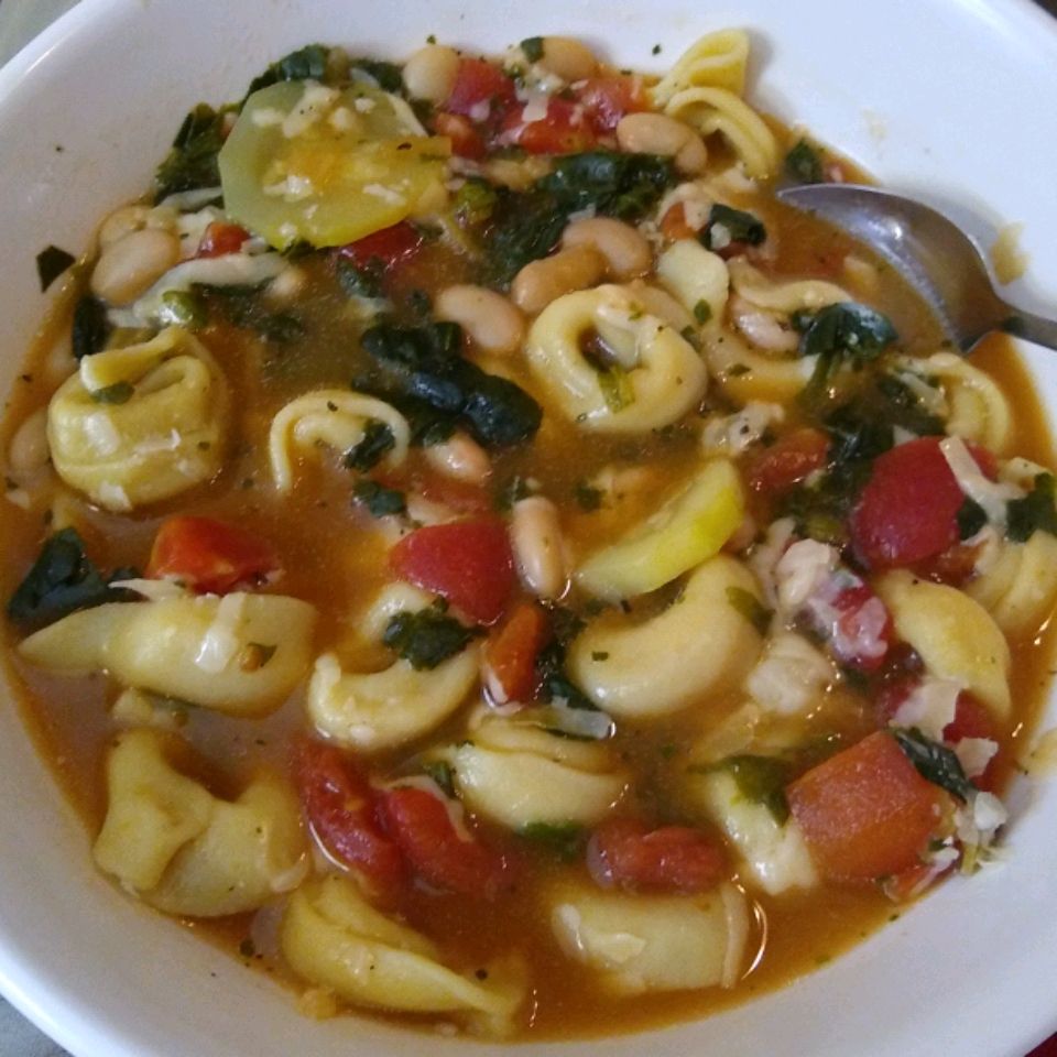 Quick Tortellini Soup