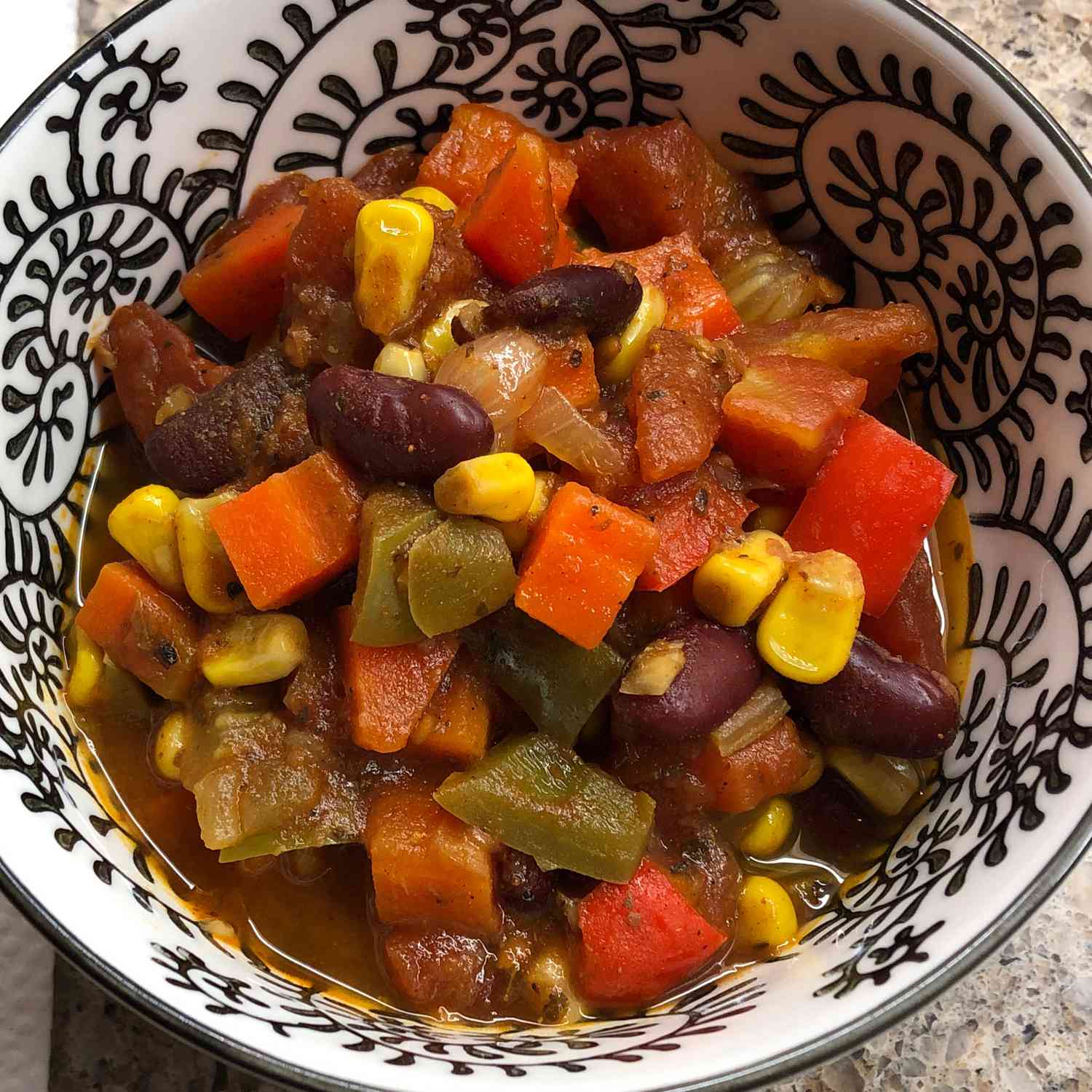 Quick Vegetarian Chili