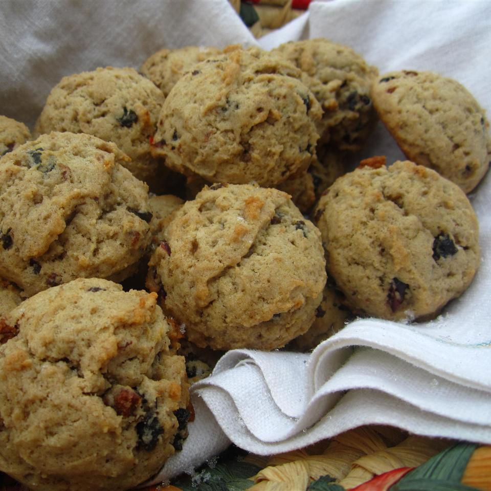 Raisin Applesauce Drop Cookies