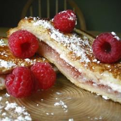 Raspberry Cream Cheese French Toast