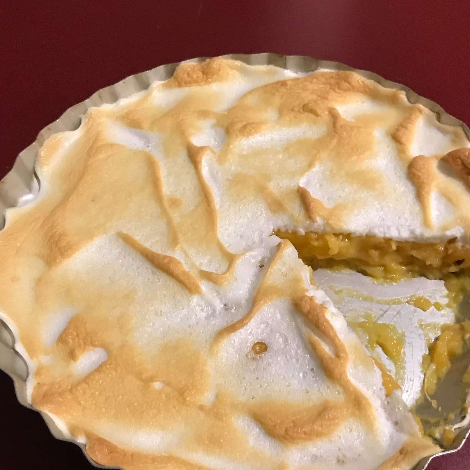Refreshing Cantaloupe Custard Pie