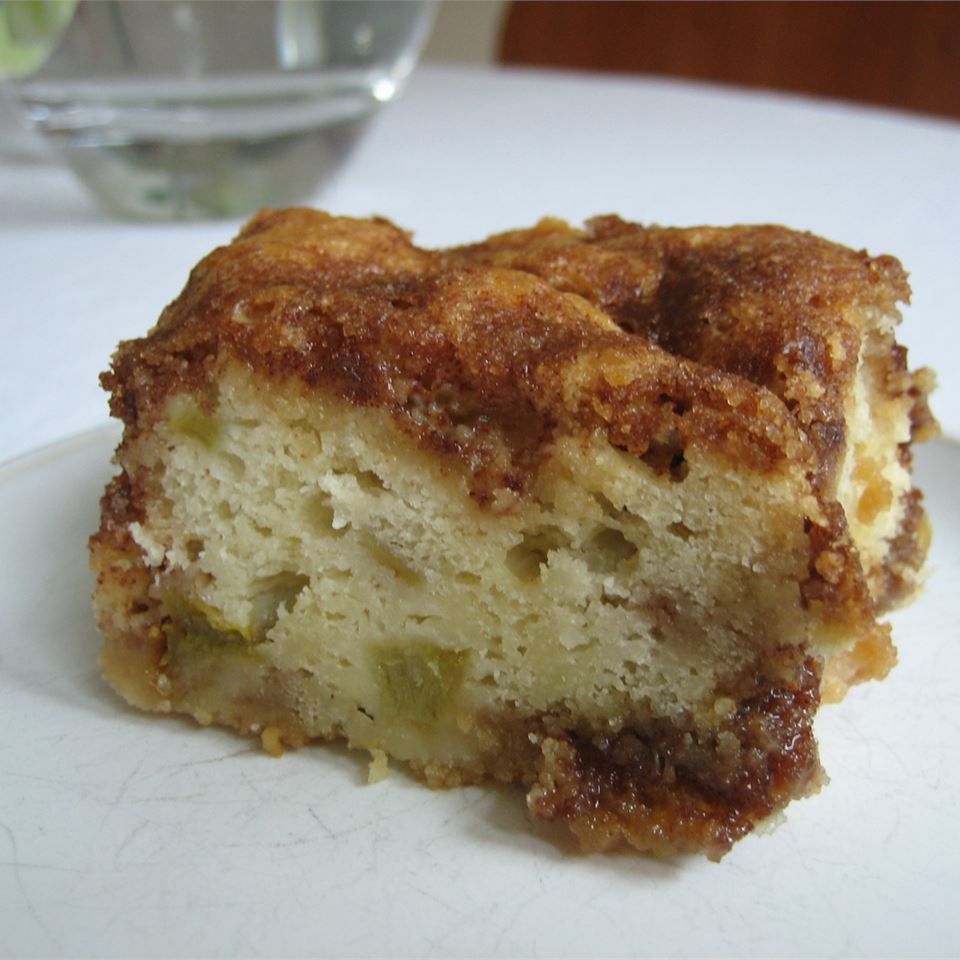 Rhubarb Cinnamon Cake