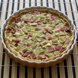 Rhubarb Custard Tart