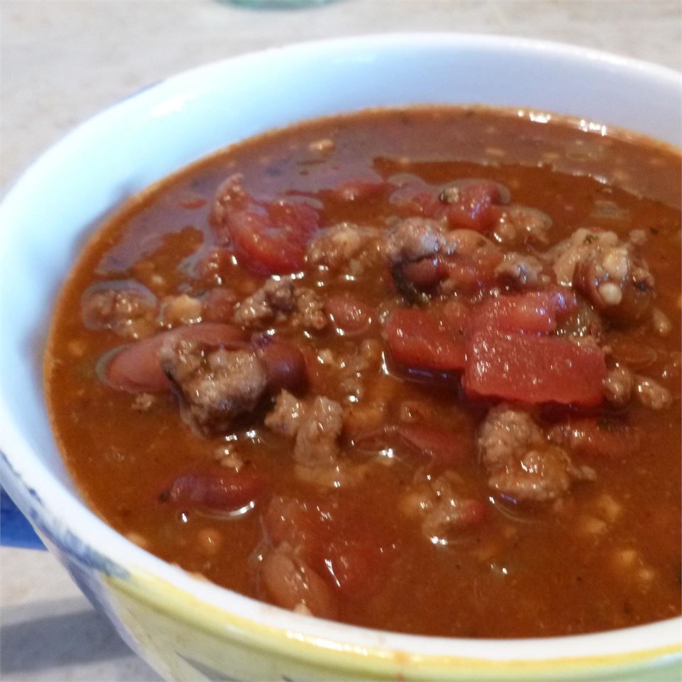 Rich Red Wine Chili