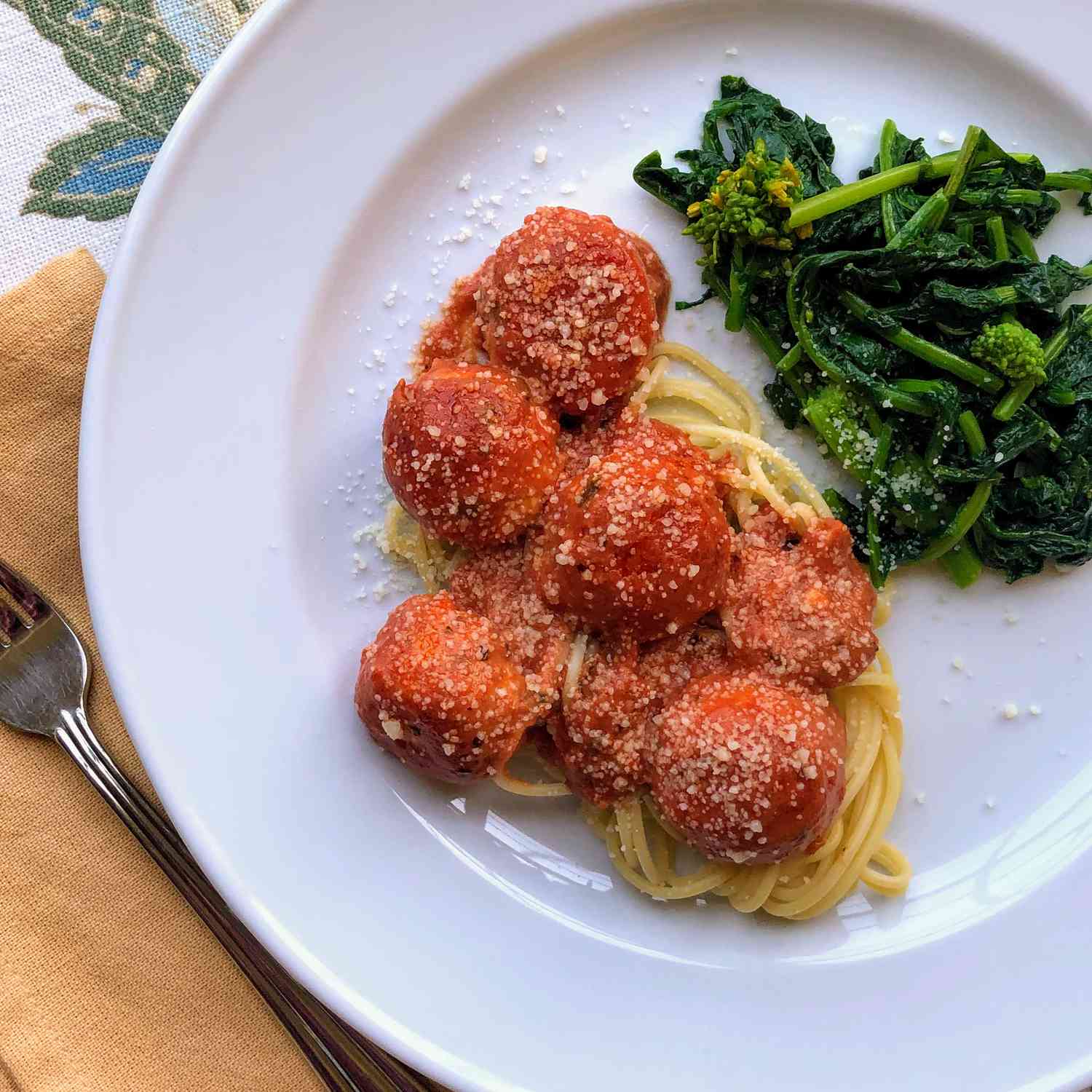 Ricotta Meatballs in Tomato Sauce