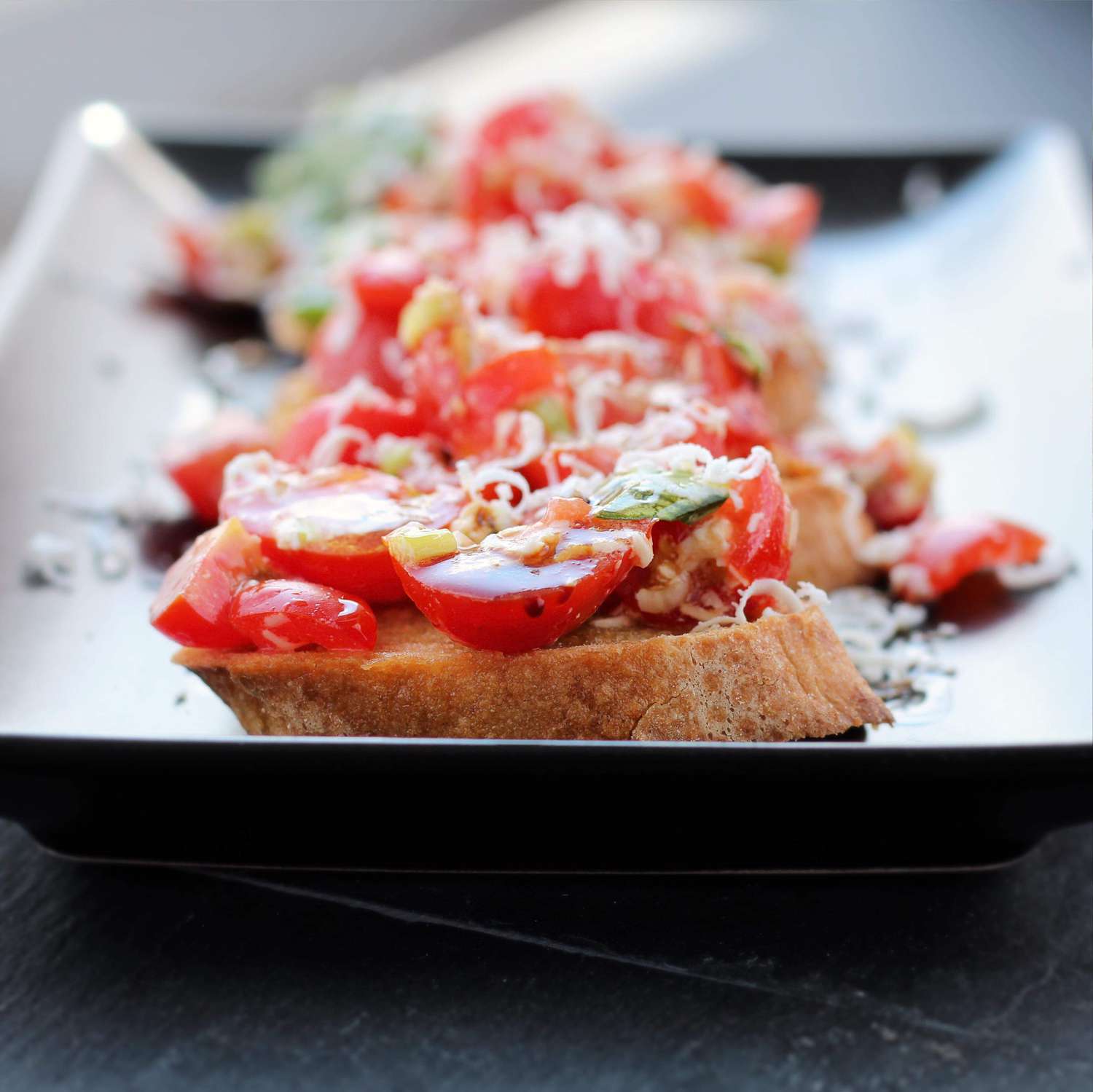 Ricotta Salata Tomato Bruschetta