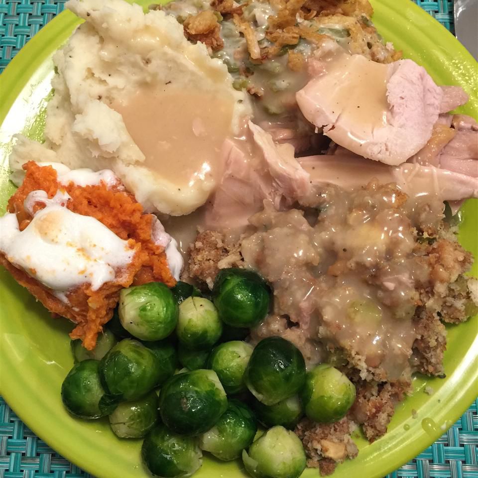 Roast Turkey with Cornbread Stuffing
