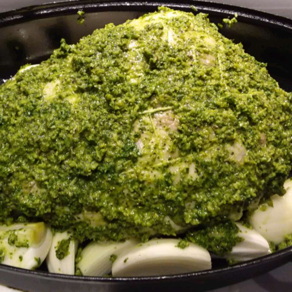 Roasted Easter Leg of Lamb